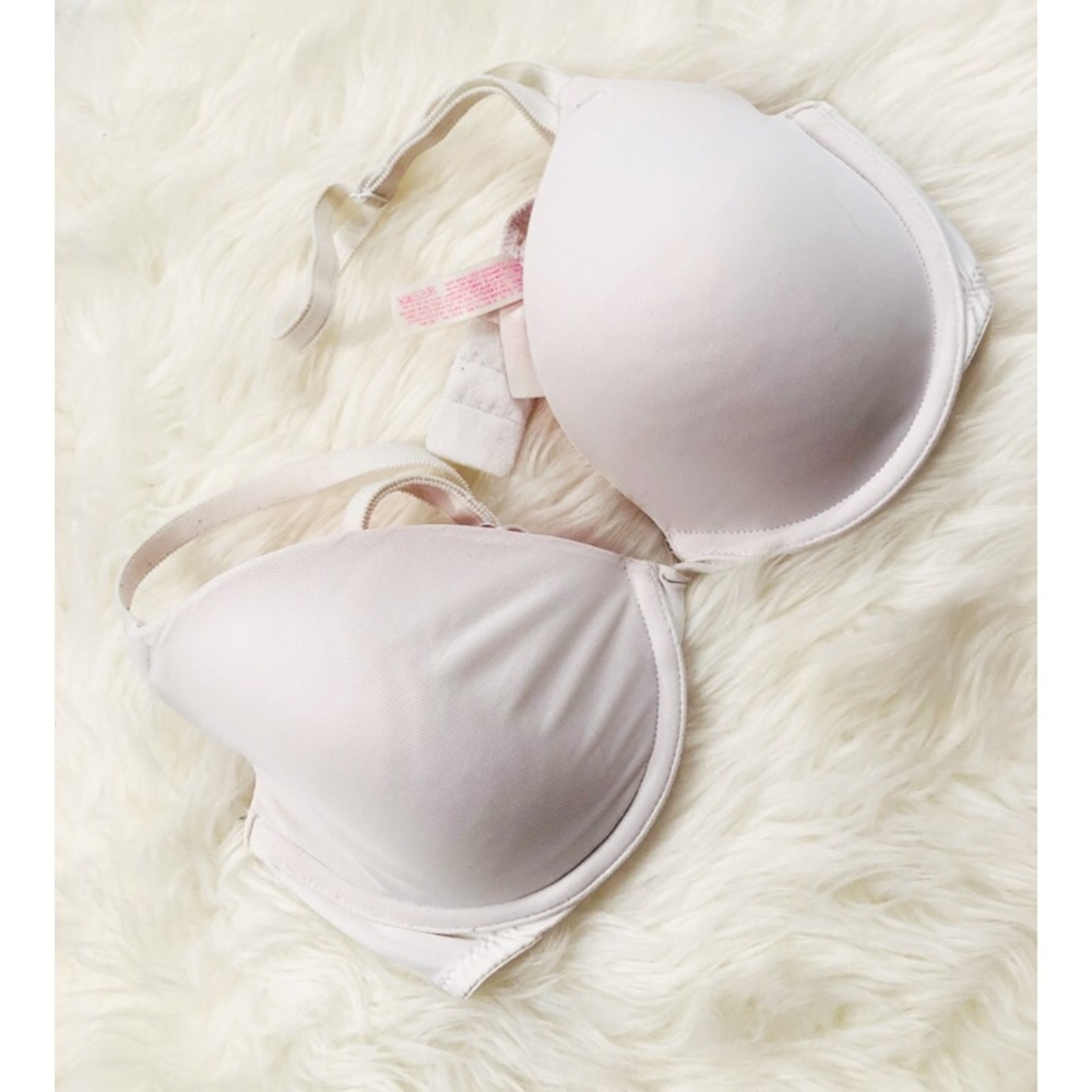 PINK Victoria’s Secret Pushup Everyday Bra White✨